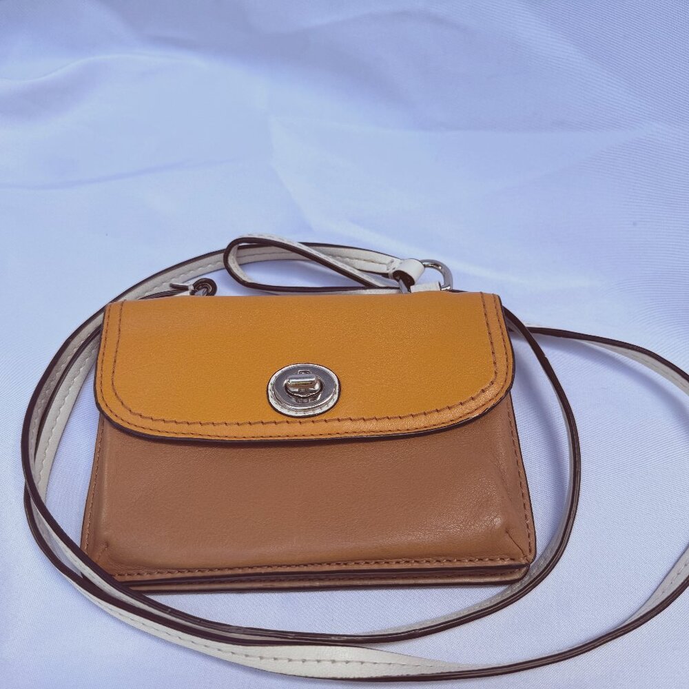 COACH Park Colorblock Dylan Crossbody Silver/Natural Multi F49554